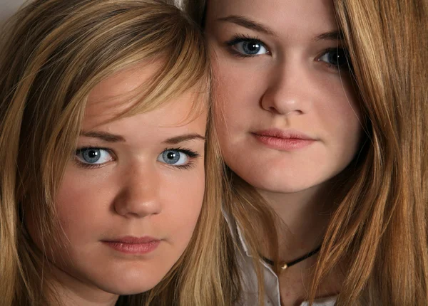 Bonito meninas escandinavas — Fotografia de Stock