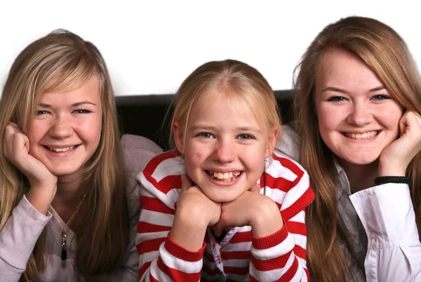 Cute scandinavian girls — Stock Photo, Image
