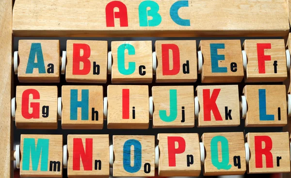 Alphabet — Stock Photo, Image