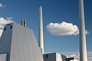 modern bölge ısıtma tesisi Danimarka