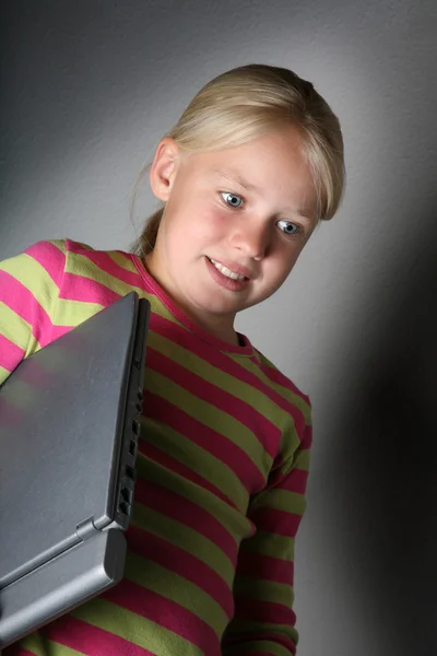 Computer child — Stock Photo, Image