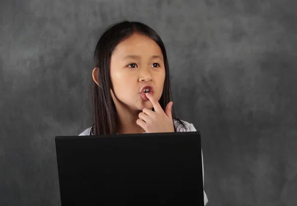 Bambino del computer — Foto Stock