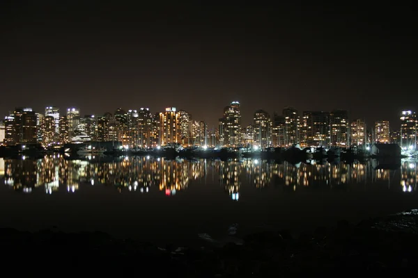 Stadens ljus (Vancouver) — Stockfoto