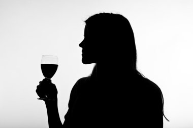 şarap içmek, İskandinav, sevimli genç kız