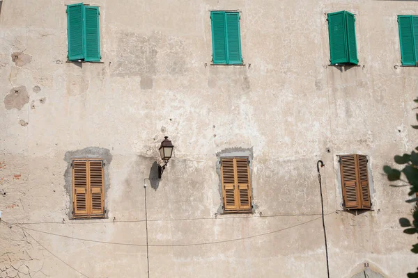 Algajola Dorp Stad Corsica Balagnestreek Zomer — Stockfoto