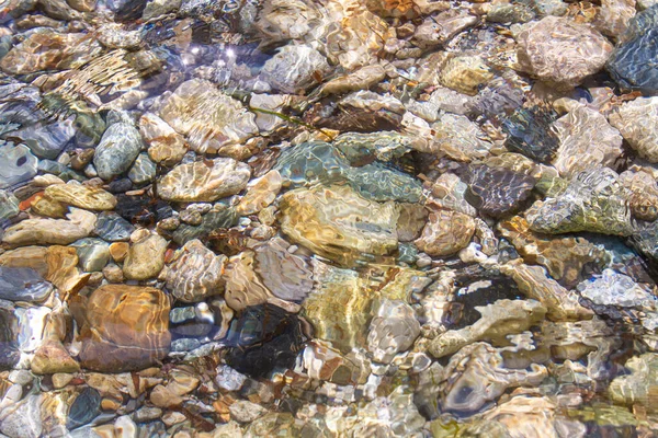 Sziklák Strandon Algajola Village Vagy Város Korzika Balagne Vannak Nyáron — Stock Fotó