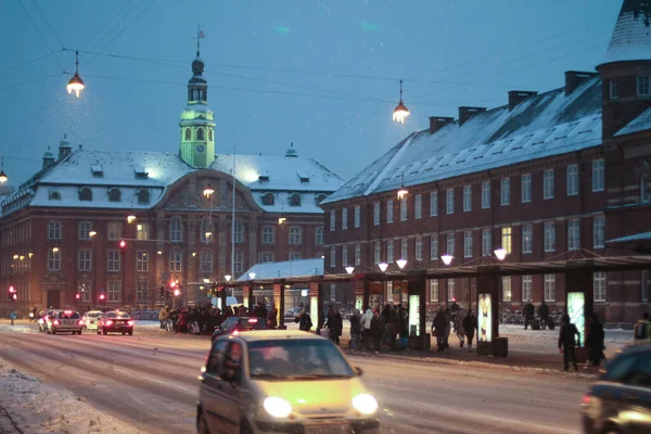 Julstämning Från Danmark Skandinavien — Stockfoto