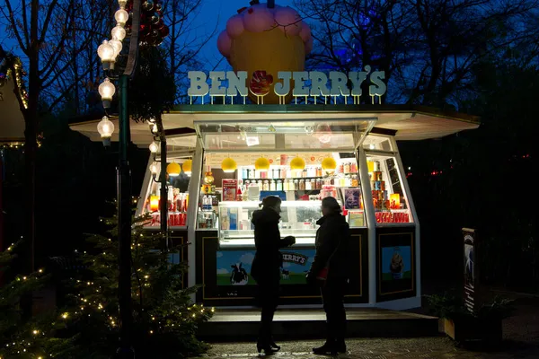 Humor Navideño Denmark Scandinavia — Foto de Stock