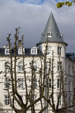 Frederiksberg Allee 2012 baharında Danimarka 'da. 