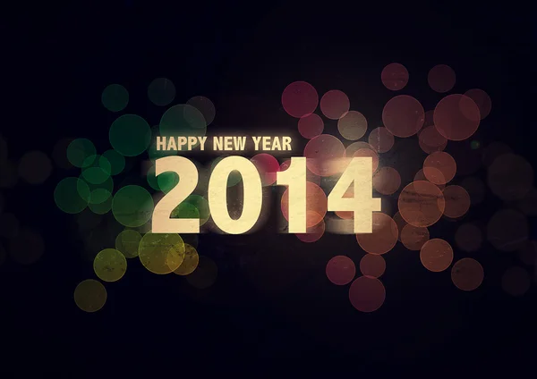 Happy new year text abstract background — Stock Photo, Image