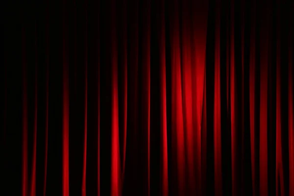 Curtain in a theatre — Stock Photo, Image