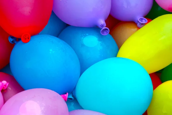 Renkli su balonları Stok Resim