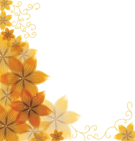 Vecteur belle fleur — Image vectorielle