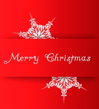 Kağıt arka plan üzerinde kar tanesi