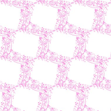 pembe çiçekli sorunsuz arka plan