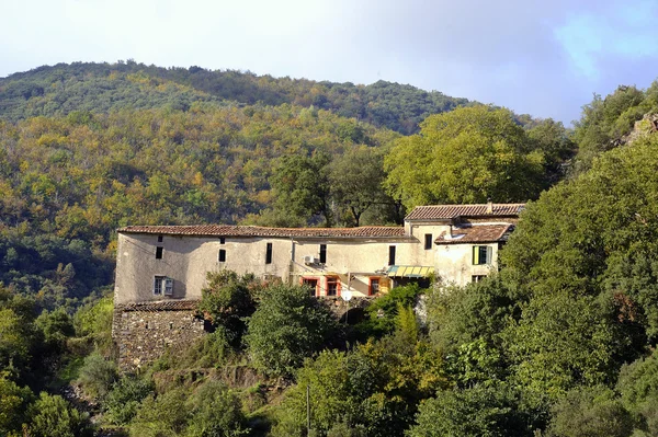 Byn av cevennes — Stockfoto