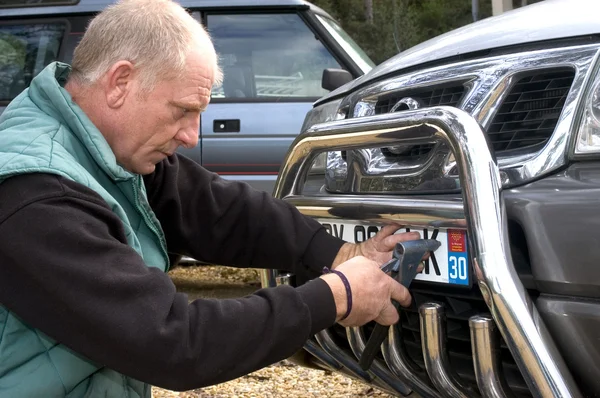 Automobile registration — Stock Photo, Image