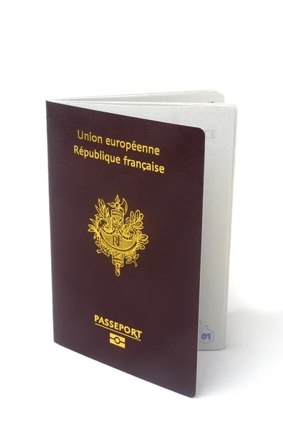 Biometric passport — Stock Photo, Image
