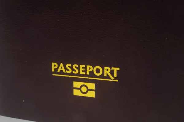 Биометрический паспорт — стоковое фото