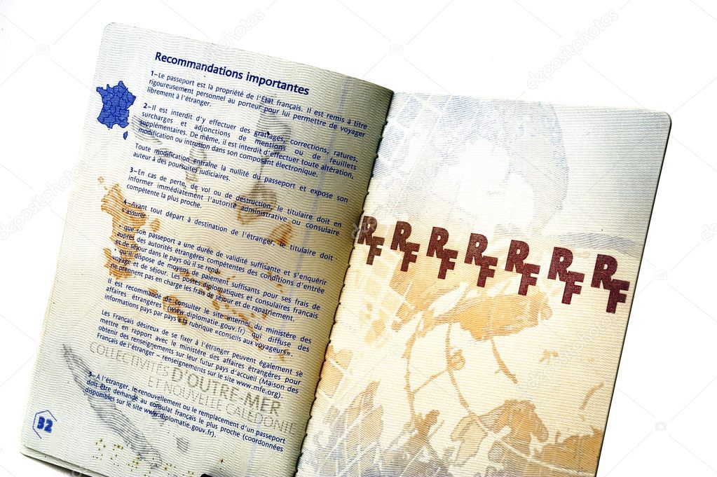 Biometric Passport Stock Photo Image By C Gilles Paire