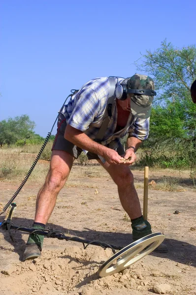 Goldsucher in der Burkina Faso — Stockfoto