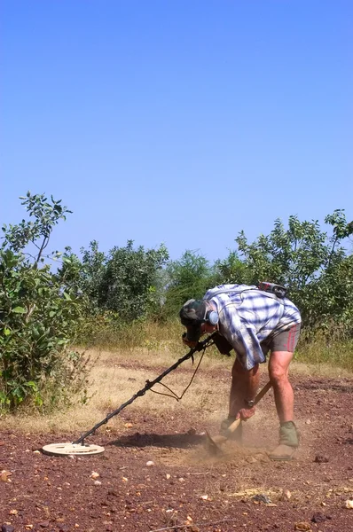 Goldsucher in der Burkina Faso — Stockfoto