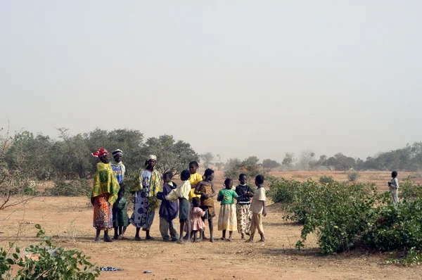 Forage d'un puits au Burkina Faso — Photo