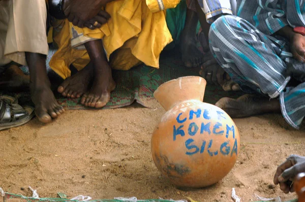 Establecimiento de un jefe generalmente en burkina faso — Stockfoto