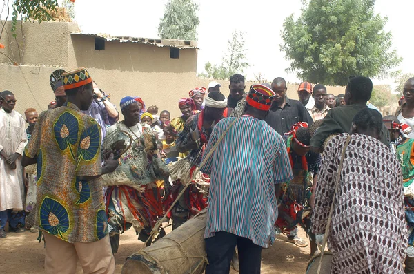 Istituzione di un solito capo in Burkina Faso — Foto Stock