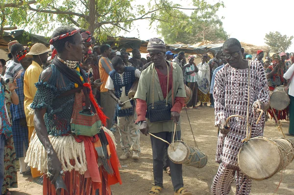 Establecimiento de un jefe habitual en Burkina Faso — Foto de Stock