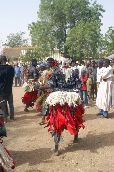 Estabelecimento de um chefe habitual em Burkina Faso — Fotografia de Stock