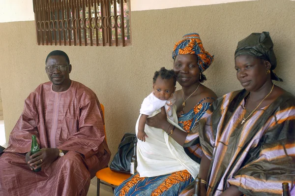 Establecimiento de un jefe habitual en Burkina Faso — Foto de Stock