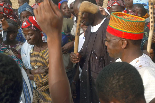 Establishment of a usual chief in Burkina Faso — Stock Photo, Image