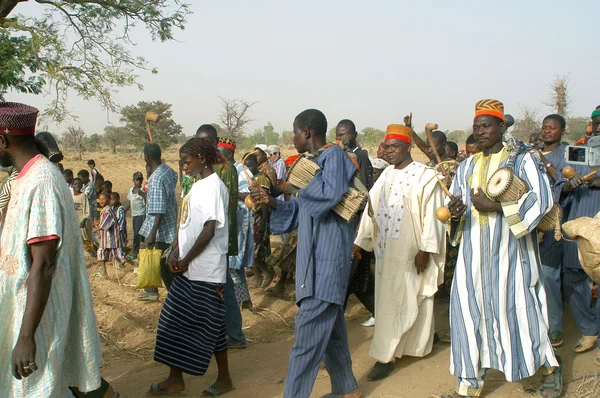 Ustanowienie zwykle szef w burkina faso — Zdjęcie stockowe