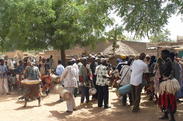 Ustanowienie zwykle szef w burkina faso — Zdjęcie stockowe