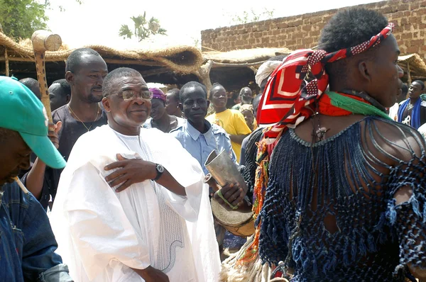Istituzione di un solito capo in Burkina Faso — Foto Stock
