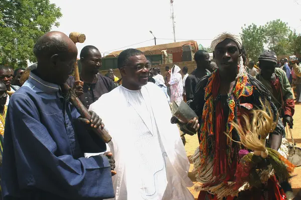 Establishment of a usual chief in Burkina Faso — Stock Photo, Image