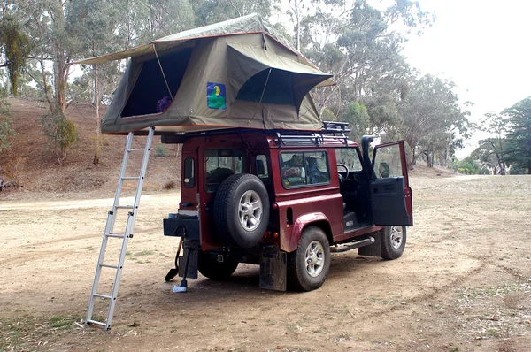 Natureza selvagem acampar na Austrália — Fotografia de Stock