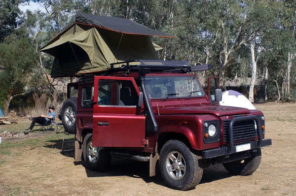 Wildernis camping in Australië — Stockfoto