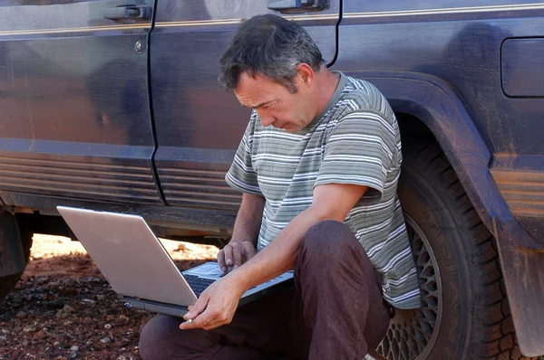 In search of the good road — Stock Photo, Image