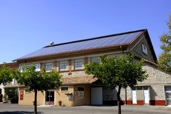 Solar roof — Stock Photo, Image