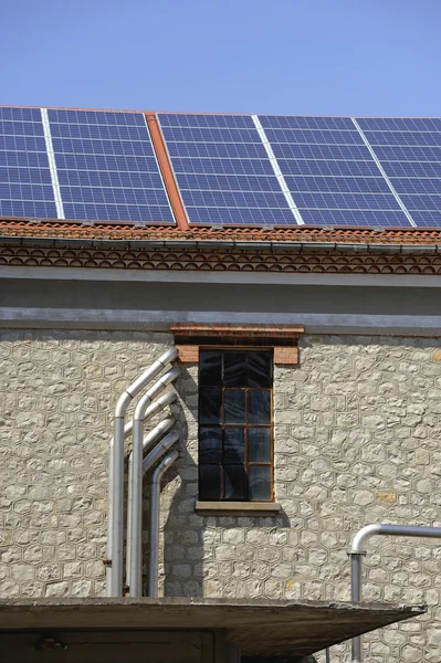 Solar roof — Stock Photo, Image