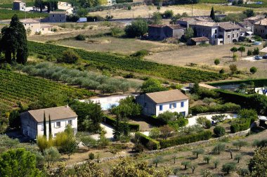 Fransız gard bölümü cevennes peyzaj