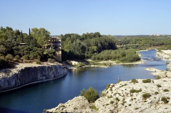 La rivière le Roach en France dans le département du Gard — Photo