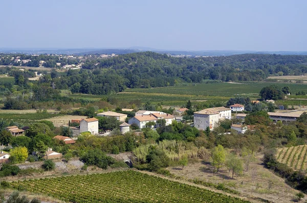 Γαλλικά τοπίο της Cévennes στο τμήμα του gard — Φωτογραφία Αρχείου