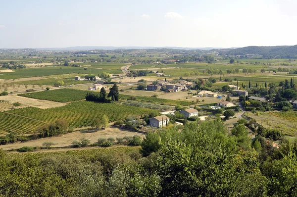 Paisagem francesa dos Cevennes no departamento de Gard — Fotografia de Stock