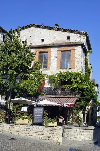 Sight of the French village of Vezenobres in the department of Gard — Stock Photo, Image