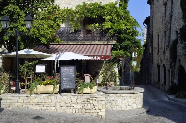 Sight of the French village of Vezenobres in the department of Gard — Stock Photo, Image