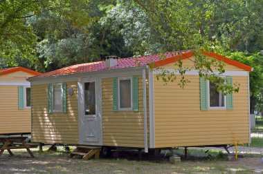 Mobil-bir kamp yerine evde