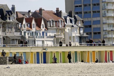 Seaside touquet şehir Fransa'nın Kuzey Binası